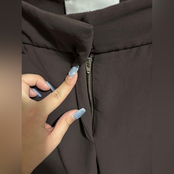 Aritzia Wilfred Brown Trousers - Picture 3 of 5